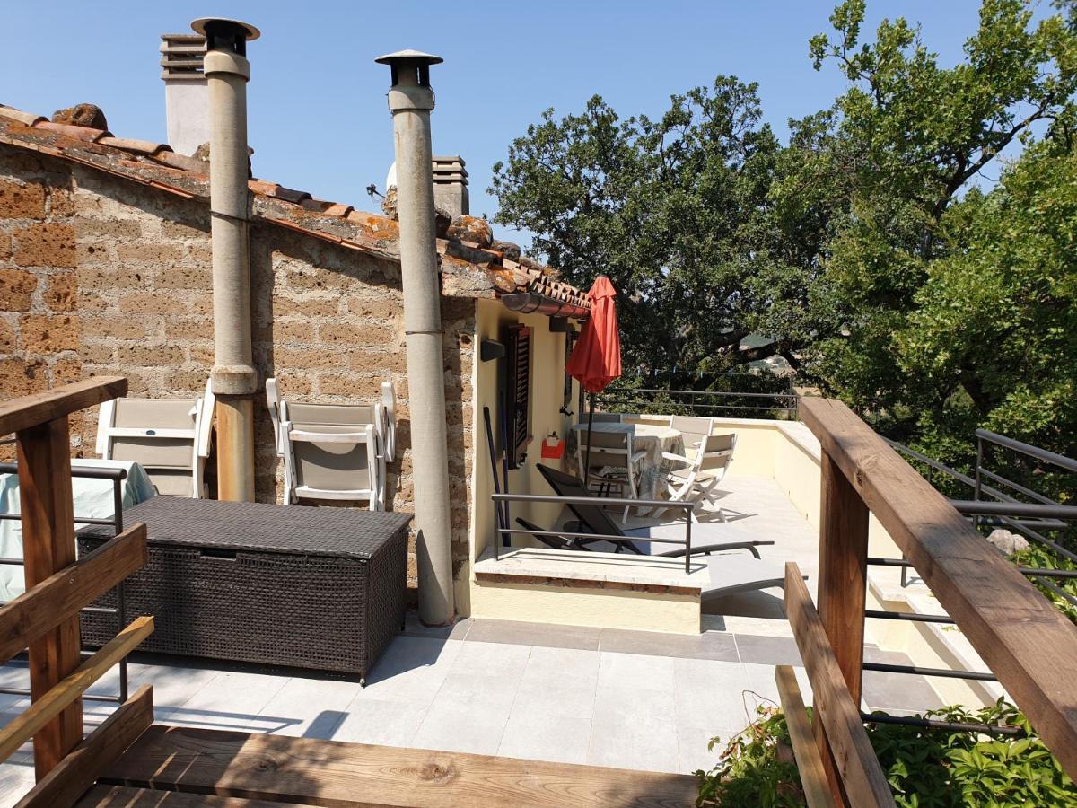 Le Querciolaie Monte Cavallo - Upper Apartment Saturnia Eksteriør billede